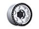 Black Rhino Voyager Silver Machined Face with Matte Black Lip 6-Lug Wheel; 17x8.5; 0mm Offset (07-14 Tahoe)