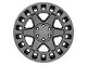 Black Rhino York Matte Gunmetal 6-Lug Wheel; 18x9; 12mm Offset (07-14 Tahoe)