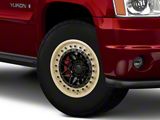 Black Rhino Alpha Matte Black with Sand Lip 6-Lug Wheel; 17x9; 0mm Offset (07-14 Yukon)