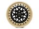 Black Rhino Alpha Matte Black with Sand Lip 6-Lug Wheel; 17x9; -12mm Offset (07-14 Yukon)