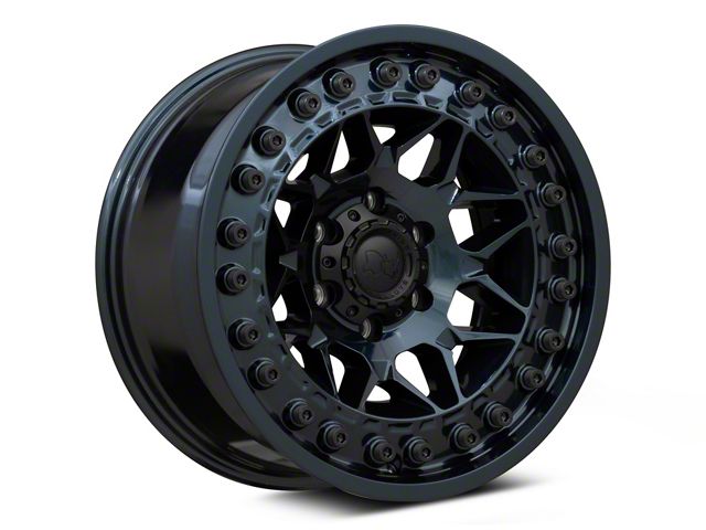 Black Rhino Alpha Midnight Blue 6-Lug Wheel; 17x9; -12mm Offset (07-14 Yukon)