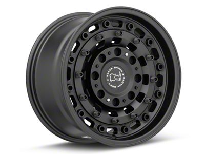 Black Rhino Arsenal Textured Matte Black 6-Lug Wheel; 17x9.5; -18mm Offset (07-14 Yukon)