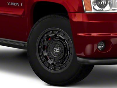 Black Rhino Atlas Matte Black 6-Lug Wheel; 18x9; 0mm Offset (07-14 Yukon)