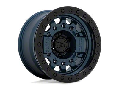 Black Rhino Avenger Beadlock Navy Blue 6-Lug Wheel; 17x8.5; 0mm Offset (07-14 Yukon)