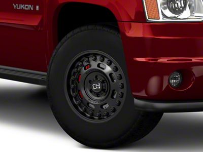Black Rhino Axle Matte Black 6-Lug Wheel; 17x9.5; 6mm Offset (07-14 Yukon)