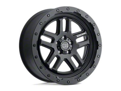 Black Rhino Barstow Textured Matte Black 6-Lug Wheel; 20x9.5; 0mm Offset (07-14 Yukon)