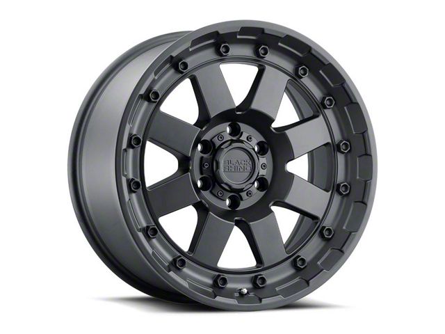 Black Rhino Cleghorn Matte Black 6-Lug Wheel; 20x9; 12mm Offset (07-14 Yukon)