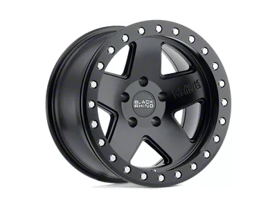 Black Rhino Crawler Matte Black 6-Lug Wheel; 17x9.5; -18mm Offset (07-14 Yukon)