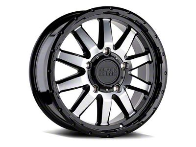 Black Rhino Excursion Gloss Black 6-Lug Wheel; 17x7.5; 35mm Offset (07-14 Yukon)