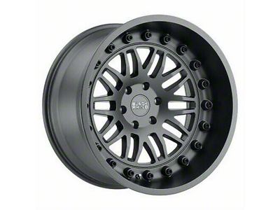 Black Rhino Fury Matte Gunmetal 6-Lug Wheel; 18x9.5; 12mm Offset (07-14 Yukon)