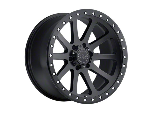 Black Rhino Mint Matte Black 6-Lug Wheel; 18x9; -12mm Offset (07-14 Yukon)