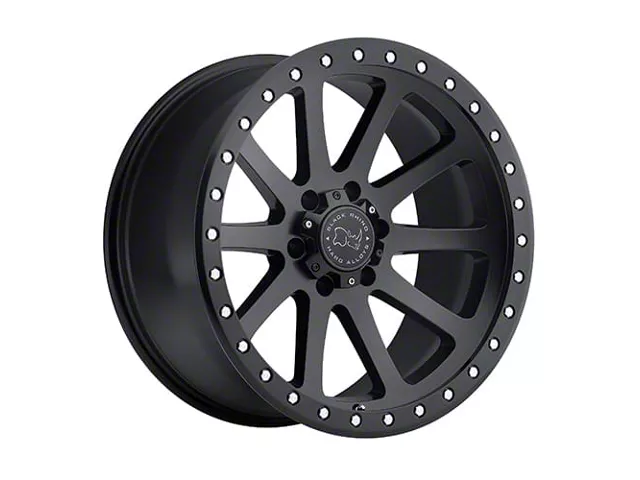 Black Rhino Mint Matte Black 6-Lug Wheel; 18x9; 12mm Offset (07-14 Yukon)