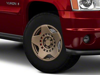 Black Rhino Muzzle Matte Bronze 6-Lug Wheel; 17x9; -18mm Offset (07-14 Yukon)