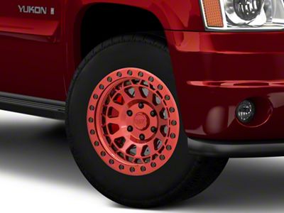 Black Rhino Primm Candy Red with Black Bolts 6-Lug Wheel; 18x9.5; 12mm Offset (07-14 Yukon)