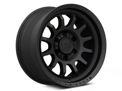 Black Rhino Rapid Matte Black 6-Lug Wheel; 17x9; 12mm Offset (07-14 Yukon)