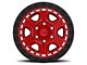 Black Rhino Reno Candy Red with Black Bolts 6-Lug Wheel; 17x9; 0mm Offset (07-14 Yukon)