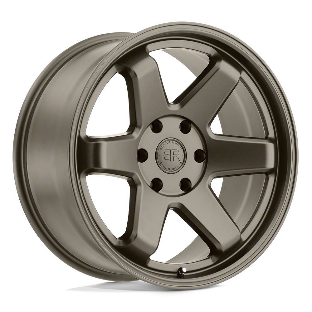 Black Rhino Yukon Roku Matte Bronze 6-Lug Wheel; 17x9.5