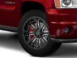 Black Rhino Sierra Gloss Black Milled 6-Lug Wheel; 20x10; -12mm Offset (07-14 Yukon)