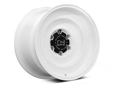 Black Rhino Solid Gloss White 6-Lug Wheel; 17x9.5; -12mm Offset (07-14 Yukon)
