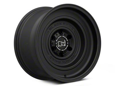 Black Rhino Solid Matte Black 6-Lug Wheel; 17x9.5; -12mm Offset (07-14 Yukon)