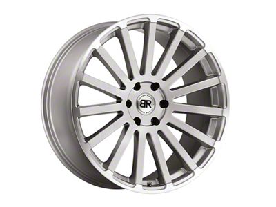 Black Rhino Spear Silver 6-Lug Wheel; 20x9; 0mm Offset (07-14 Yukon)