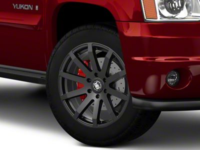 Black Rhino Traverse Matte Black 6-Lug Wheel; 20x9; 15mm Offset (07-14 Yukon)
