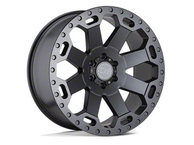 Black Rhino Warlord Matte Gunmetal 8-Lug Wheel; 22x10; 12mm Offset (08-10 F-250 Super Duty)