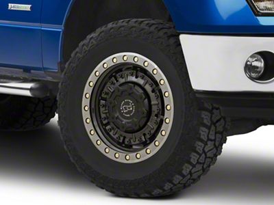Black Rhino Abrams Gloss Gunblack with Machined Dark Tint 6-Lug Wheel; 18x9.5; 12mm Offset (09-14 F-150)