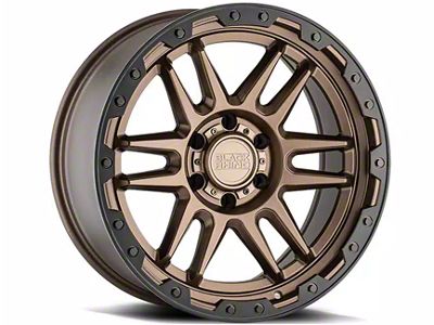 Black Rhino Apache Matte Bronze with Black Bolts 6-Lug Wheel; 17x8.5; 0mm Offset (09-14 F-150)