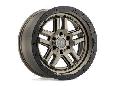 Black Rhino Barstow Matte Bronze with Matte Black Ring 6-Lug Wheel; 17x9.5; 12mm Offset (09-14 F-150)