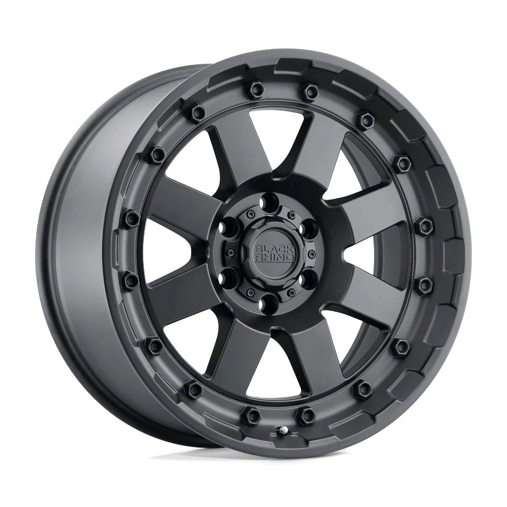 Black Rhino Cleghorn Matte Black 6-Lug Wheel; 18×9; 12mm Offset (09-14 F-150)