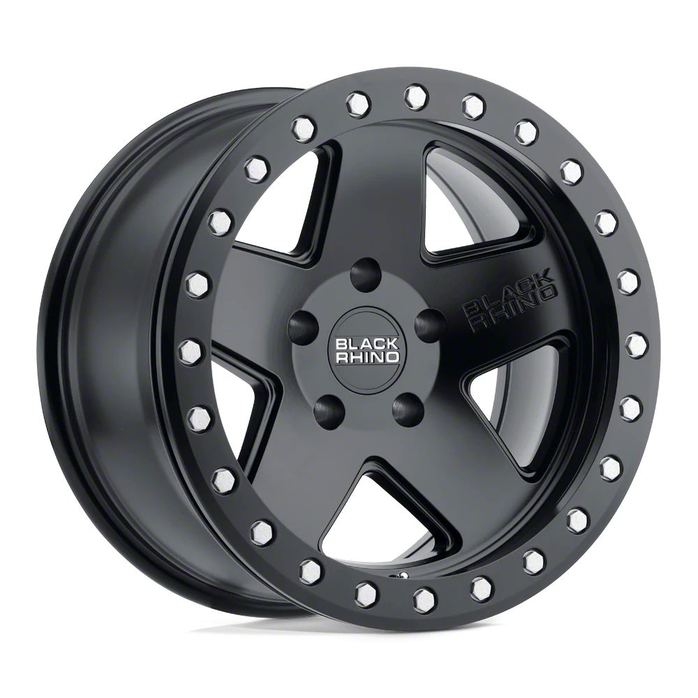 Black Rhino Crawler Matte Black 6-Lug Wheel; 18×9.5; 12mm Offset (09-14 F-150)
