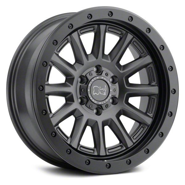 Black Rhino Dugger Gunblack 6-Lug Wheel; 17×8.5; 10mm Offset (09-14 F-150)