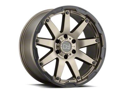 Black Rhino Oceano Matte Bronze with Black Ring 6-Lug Wheel; 20x9.5; 12mm Offset (09-14 F-150)