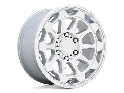 Black Rhino Rotor Gloss Silver 6-Lug Wheel; 20x9; 12mm Offset (09-14 F-150)