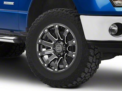Black Rhino Selkirk Gloss Black Milled 6-Lug Wheel; 18x9; 12mm Offset (09-14 F-150)