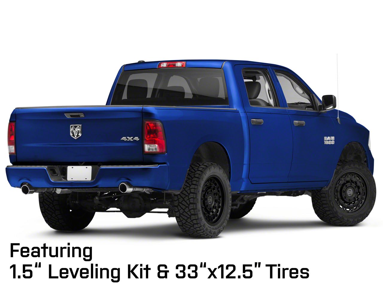 Black Rhino RAM 1500 Arsenal Textured Matte Black 5-Lug