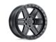 Black Rhino Attica Matte Black with Black Ring 5-Lug Wheel; 20x9.5; 0mm Offset (09-18 RAM 1500)