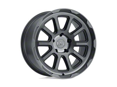 Black Rhino Chase Brushed Gunmetal 5-Lug Wheel; 18x9.5; 0mm Offset (09-18 RAM 1500)