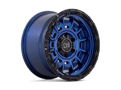 Black Rhino Legion Cobalt Blue with Black Lip 5-Lug Wheel; 20x10; -18mm Offset (09-18 RAM 1500)
