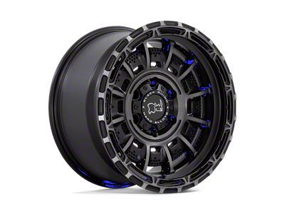 Black Rhino Legion Matte Black with Gray Tint 5-Lug Wheel; 20x10; -18mm Offset (09-18 RAM 1500)