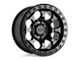 Black Rhino Riot Matte Black 5-Lug Wheel; 17x8.5; 0mm Offset (09-18 RAM 1500)
