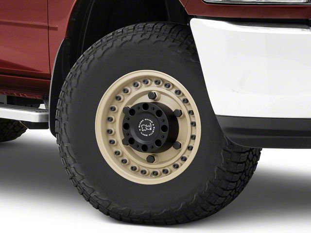 Black Rhino Armory Desert Sand 8-Lug Wheel; 17x9.5; -18mm Offset (10-18 RAM 2500)