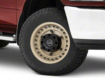 Black Rhino Armory Desert Sand 8-Lug Wheel; 18x9.5; -18mm Offset (10-18 RAM 2500)