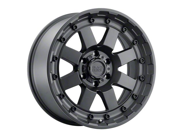 Black Rhino Cleghorn Matte Black 8-Lug Wheel; 20x9; 6mm Offset (10-18 RAM 2500)