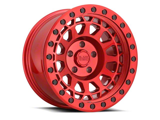 Black Rhino Primm Candy Red 8-Lug Wheel; 17x9; 0mm Offset (10-18 RAM 2500)