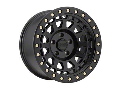 Black Rhino Primm Matte Black with Brass Bolts 8-Lug Wheel; 18x9.5; 0mm Offset (10-18 RAM 2500)