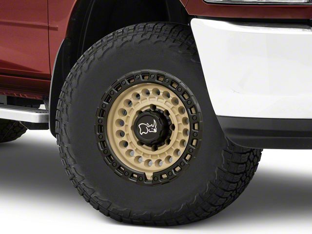 Black Rhino Sentinel Desert Sand 8-Lug Wheel; 17x8.5; 0mm Offset (10-18 RAM 2500)