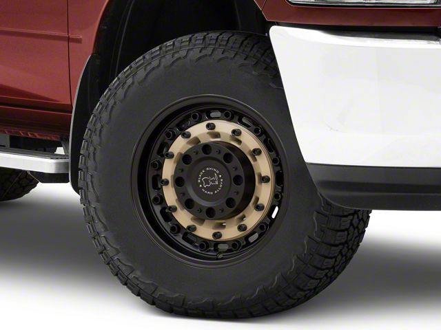 Black Rhino Arsenal Sand on Black 8-Lug Wheel; 18x9.5; 12mm Offset (10-18 RAM 3500 SRW)