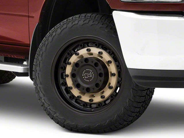 Black Rhino Arsenal Sand on Black 8-Lug Wheel; 20x12; -44mm Offset (10-18 RAM 3500 SRW)